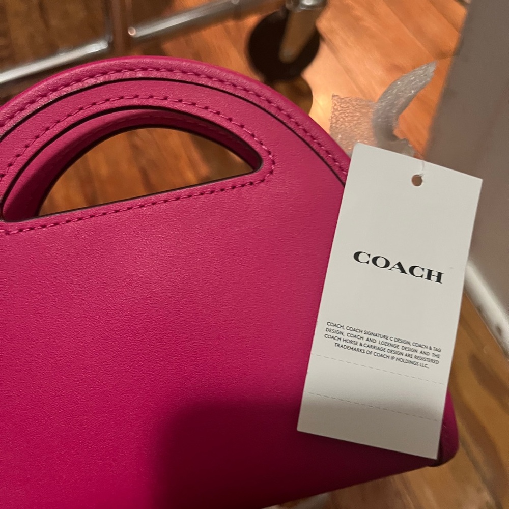 Coach Vibrant Pink Mini Bag